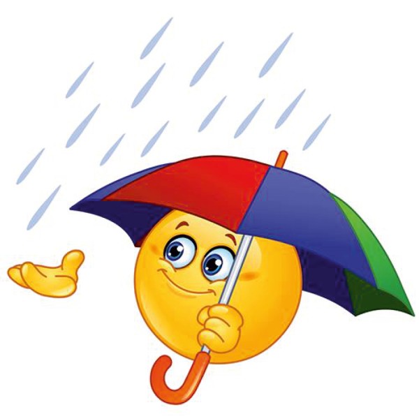 Şemsiyeli Emoji